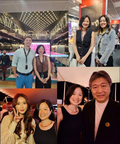 Skyline IFE team in Cannes